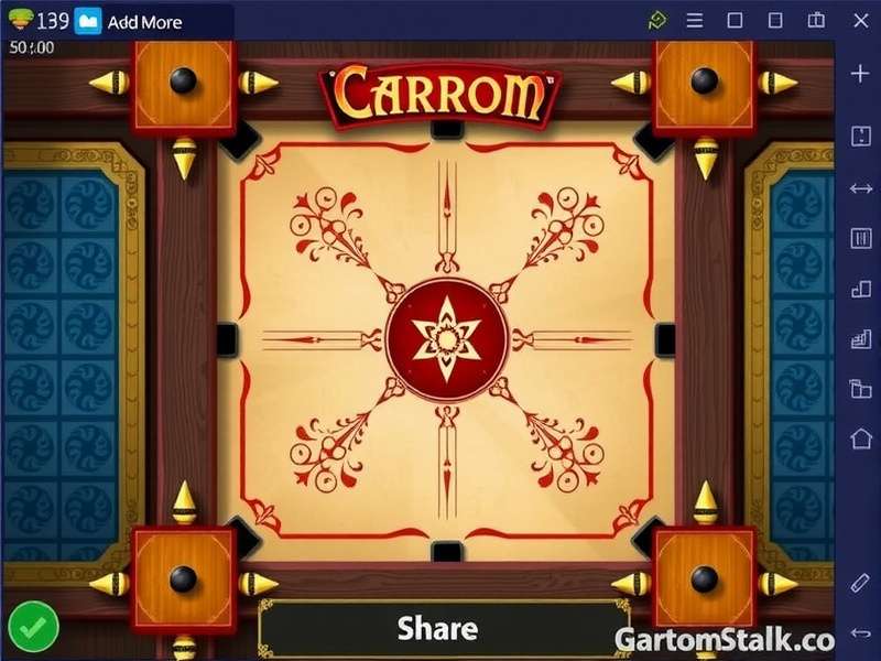 Carrom Warrior Gameplay Carrom Warrior Gameplay Screen